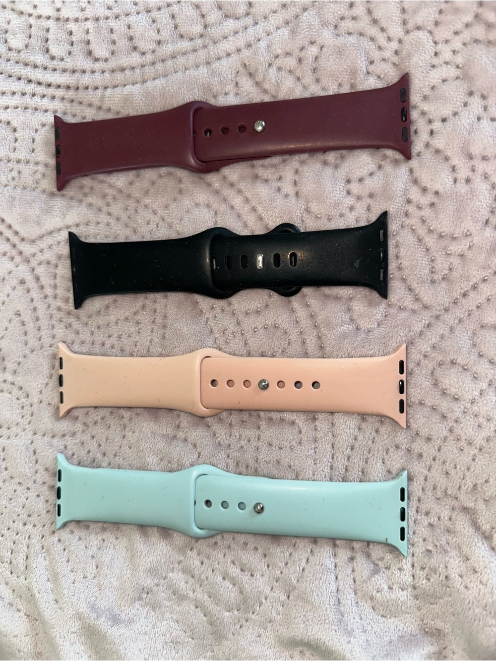 25 Apple Silicone Watch Bands , size 38/40